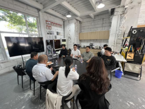 数字赋能绿色建造 产教融合传承创新——建筑工程学院赴AIE Studio智造工坊调研BIM技术与古建智慧化管理智慧建造协同管理平台