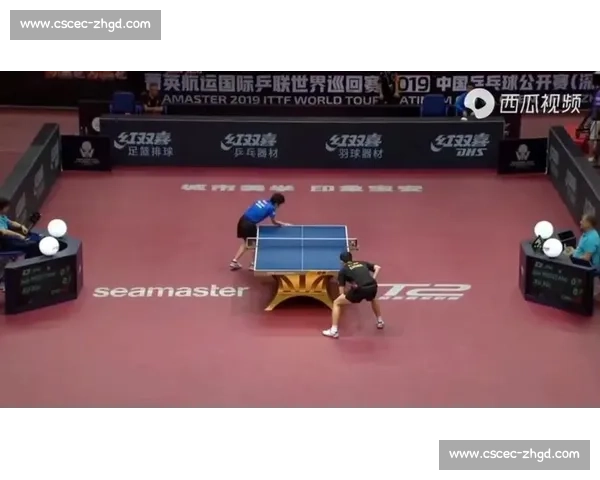 许昕迎战水谷隼赛场争锋 激烈对决再现乒乓球巅峰对决